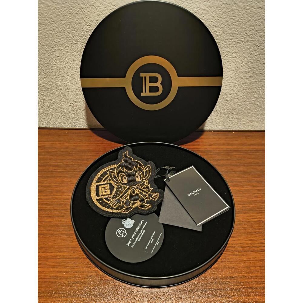 Balmain x Pokemon Chimchar Patch-Limited Edition-NFC Enabled New RARE - Picture 3 of 6